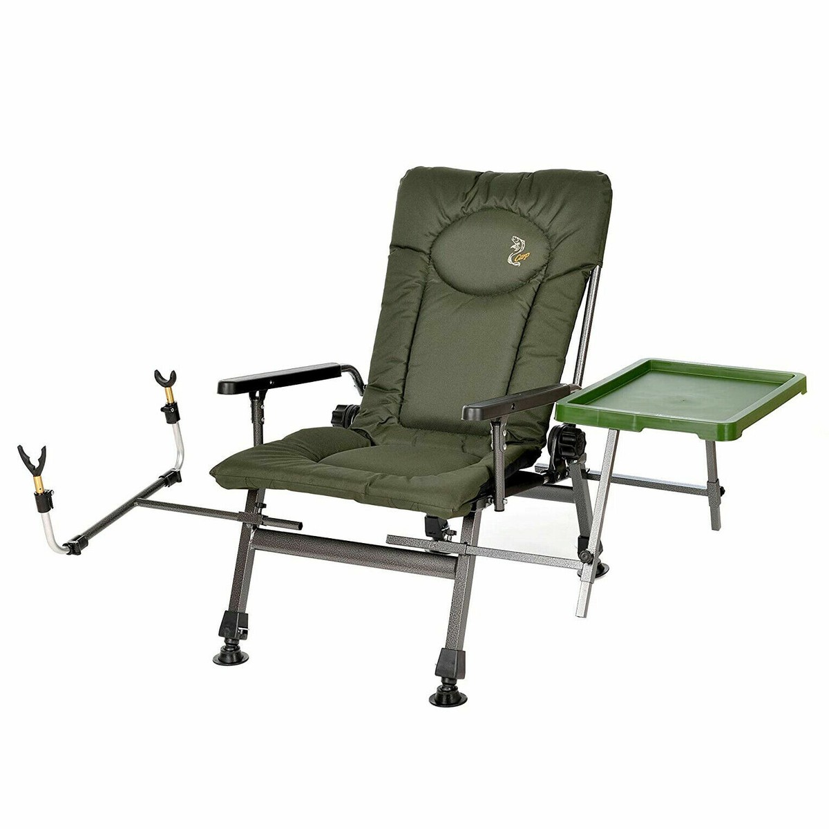 COMFY Carp Fishing Armchair Feeder Pack Table, Ultra Padded UK