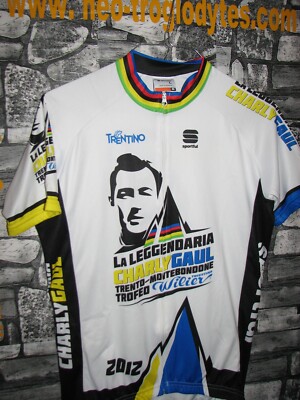 Vintage Cycling jersey shirt Charlie Gaul Wilier tribute maglia