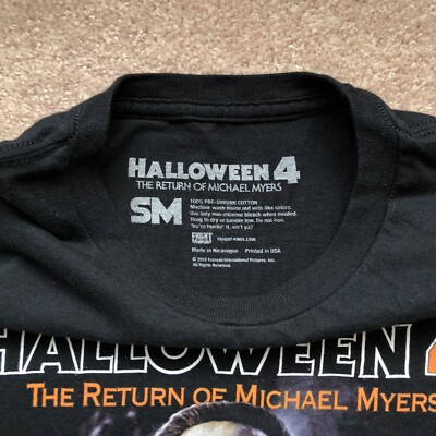 Halloween T-Shirt „Michael Myers“ – Für Herren, Aus 100% Baumwolle, Regular Fit