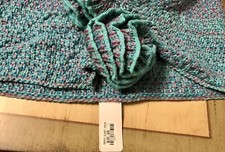 Adult Mermaid Knitted Blanket Super Cozy Comfy Snuggle Soft Blanket 79" X 36"
