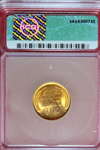 1945 - ICG MS64RD LINCOLN CENT!! #B47804 - Picture 2 of 2