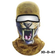 3D Animal Party Cat Dog Full Face Mask Balaclava Bicycle Cycling Ski Warmer Hats