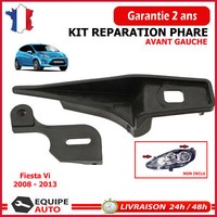 Halter Klemmen Reparatur Scheinwerfer Links Nuckel Ford Fiesta VI De 2008 à 2013