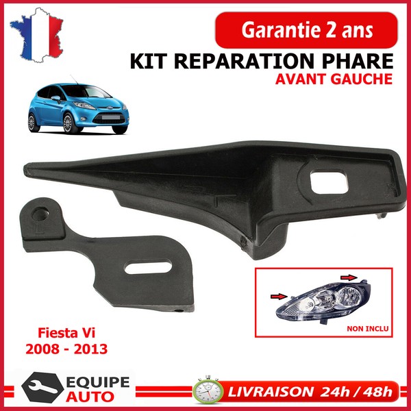Halter Klemmen Reparatur Scheinwerfer Links Nuckel Ford Fiesta VI De 2008 à 2013-image
