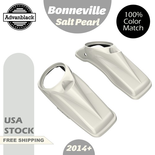 Bonneville Salt Pearl 8'' Tapas de altavoz para Harley Davidson 14+ Street Road Glide - Imagen 11 de 11