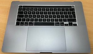 Apple MacBook Pro 16 Zoll A2141 2019 3347 Tastatur Touchpad Handauflage Grau