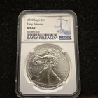 2020 SILVER EAGLE - EARLY RELEASES- NGC MS69 - 1 OZ American Silver Eagle Covid
