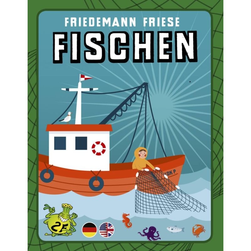 Fischen 2F-Spiele Familienspiel Kartenspiel Kinderspiel Stichspiel Deckbauspiel - Bild 2