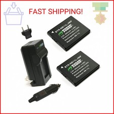 Wasabi Power Battery 2-Pack and Charger for Canon NB-11L, NB-11LH and Canon Po
