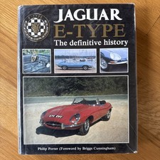 Jaguar E-type The Definitive History By Philip Porter 1997 Hardcover