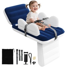 Inflatable Toddler Airplane Bed- Airplane Bed for Toddler with Cup Holder  S...