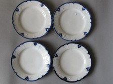 4 antike Teller Königliche Porzellanmanufaktur Nymphenburg um 1850 / 1860