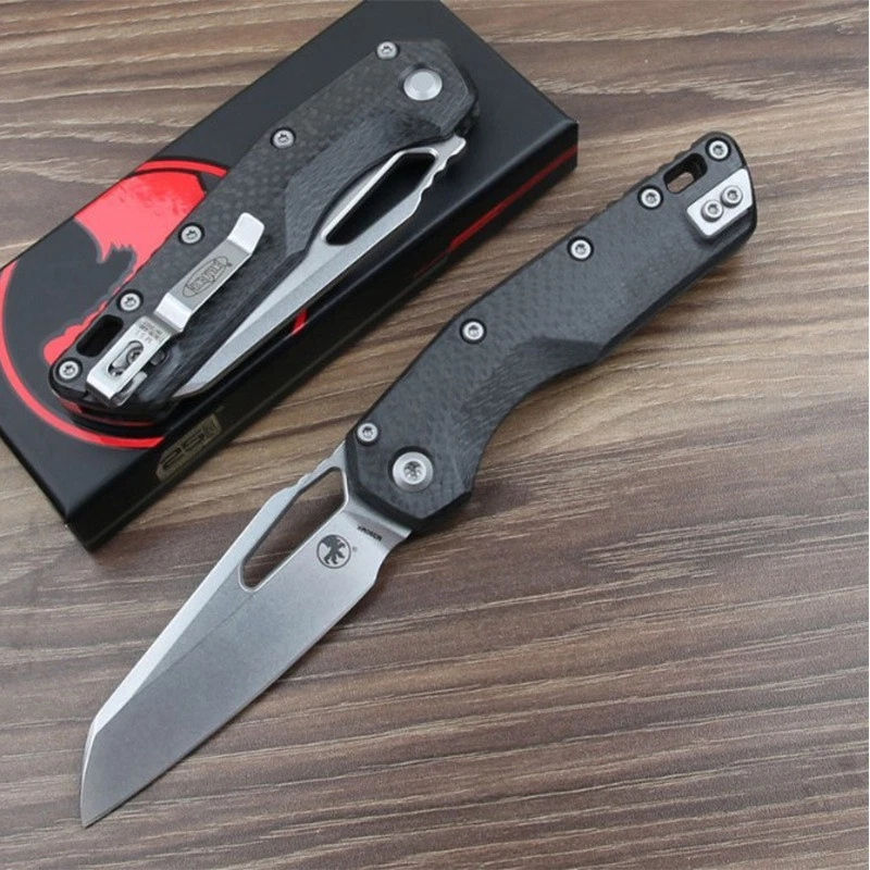 Msi Ram Lok Carbon Fiber Large Safe Axis Lock Pocket Folding Tactical EDC Knife - Image 2 of 4