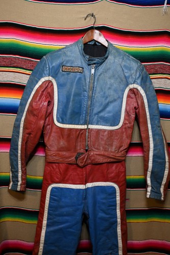 Drospro Taurus leather motocylce suit size 38