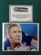 Will Ferrell Autograph Talladega Nights Ricky Bobby COA signed photo 8x10 COA