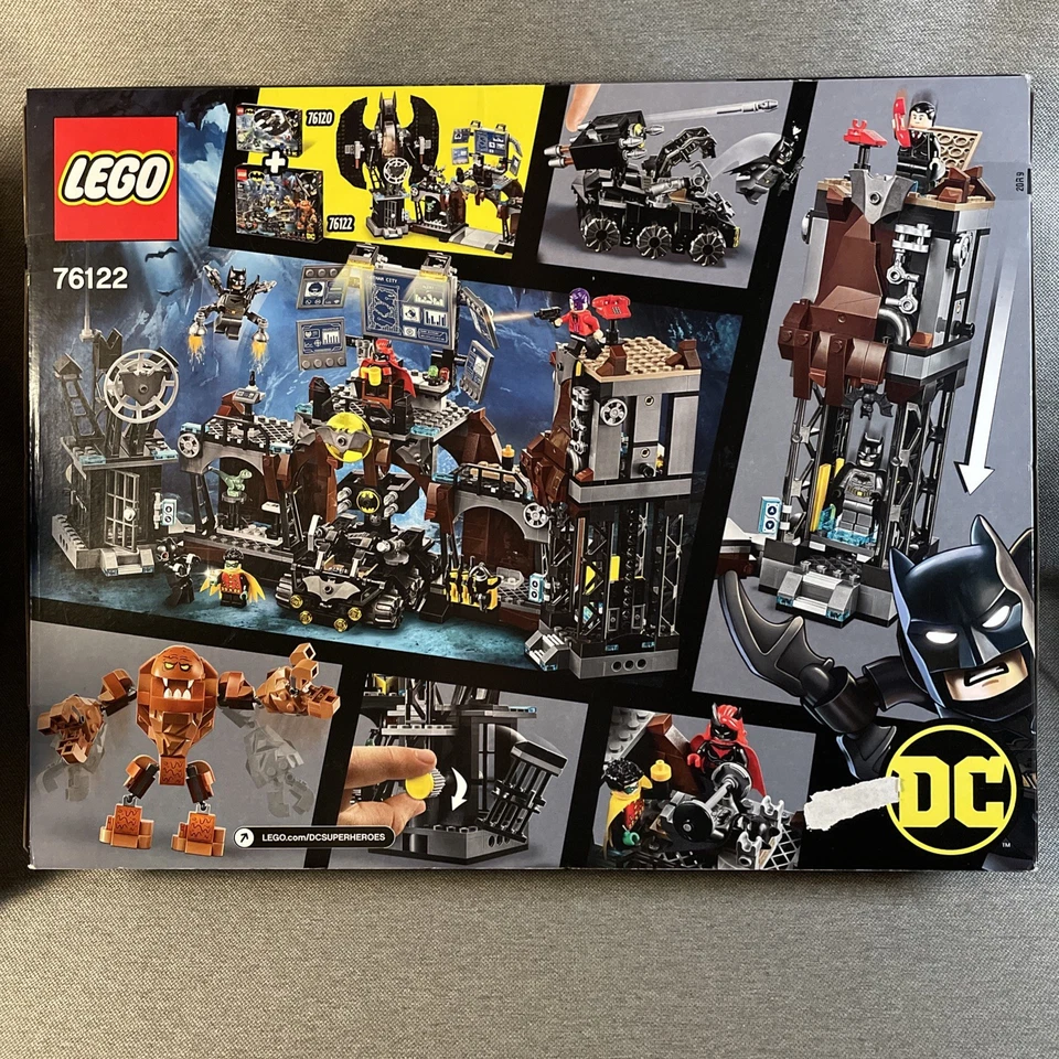 LEGO 76122 Batman Batcave Clayface Invasion DC Super Heroes 1037 Pcs *New Sealed - Image 2 of 4