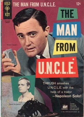 Man From U.N.C.L.E. #4 Gold Key 1966 VG+