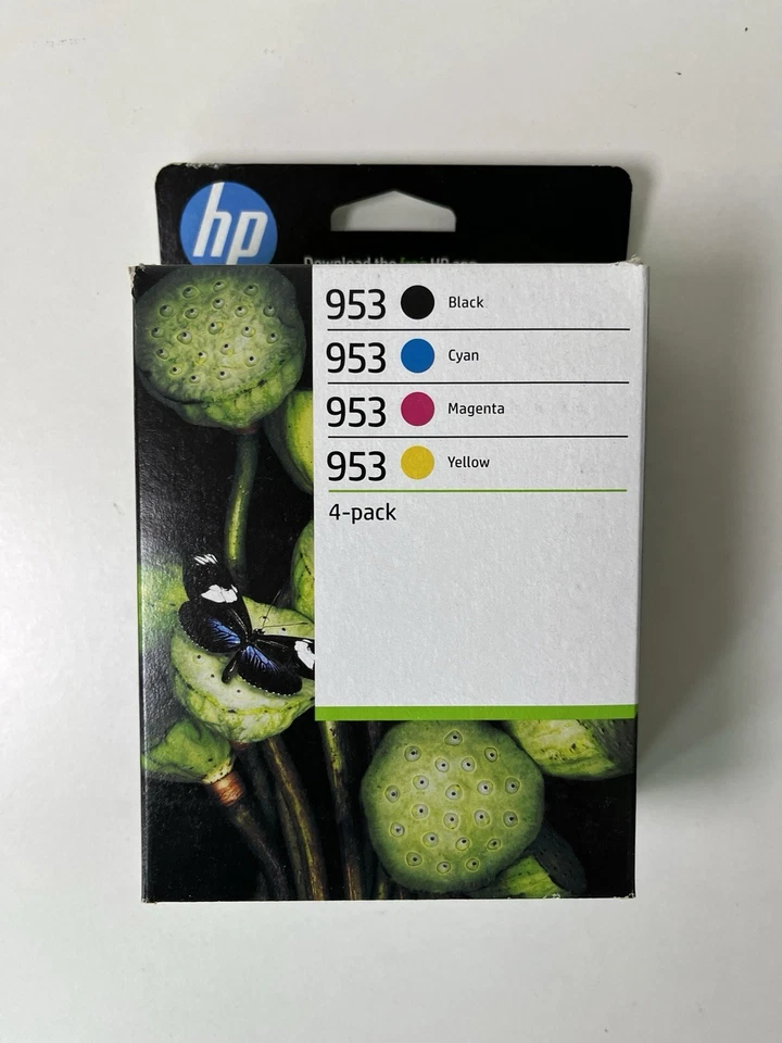 Cartouche Encre HP 953 - Pack 4 Couleurs - Photo 1/2