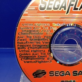 Sega Saturn - Sega Flash Volume 1 PAL FREE POSTAGE 