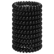 10 PCS Spiral Hair Ties Traceless Phone Cord No-Damage Ponytail Holders