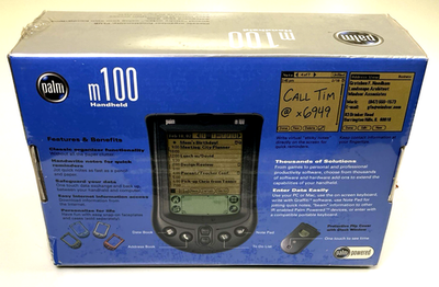 Palm m100 ハンドヘルドデバイス A Great Budget PDA | Palm M100 - YouTube
