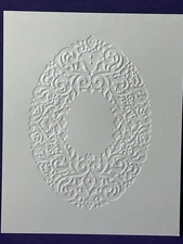 Holiday Frame Embossing Folder Textured Impressions Sizzix Stampin Up