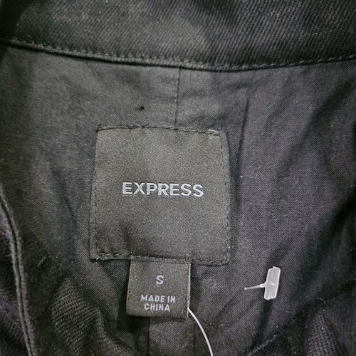 Giacca jeans express biker biker nera nuova con etichette donna piccola NOS moto - Foto 7 di 16