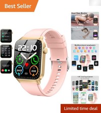 Stylish 1.85'' Smartwatch with GPS Heart Rate Monitor for Active Lifestyles