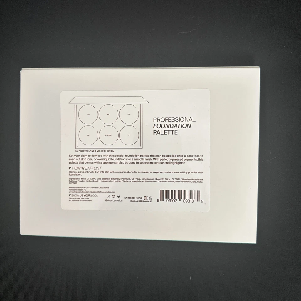 OFRA New Refillable Professional Foundation Palette With mirror - Image 2 of 3