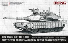 MENG 72-016 1/72 U.S. MBT M1A2 SEP V2 Abrams w/Trophy Active Protection System