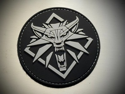 The Witcher - Wolf - 3D PVC Rubber Patch