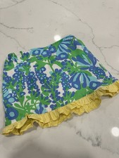 Lilly Pulitzer Girls' Skort Small 4-5 preppy spring casual Old Money Vibes