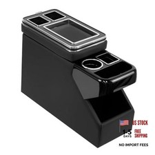 Universal Truck Center Console Organizer for SUVs Minivans, Black Automotive