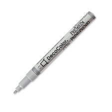 Uchida DecoColor Premium Leafing Tip Marker Silver,Art Pens  Markers