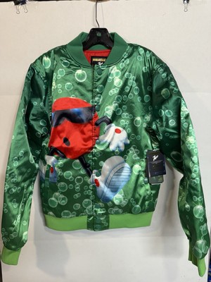 7up Satin Varsity Jacket De-Kryptic Size Small New NWT