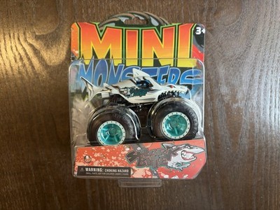 SHARK BITE MINI MONSTERS NEW 1:64 2026 SPIN MASTER MONSTER JAM TRUCK MACHINES