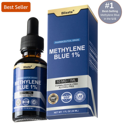 #ad Mtlene Blue Gummies 30 Servings Keep Your Mind Sharp $14.99
