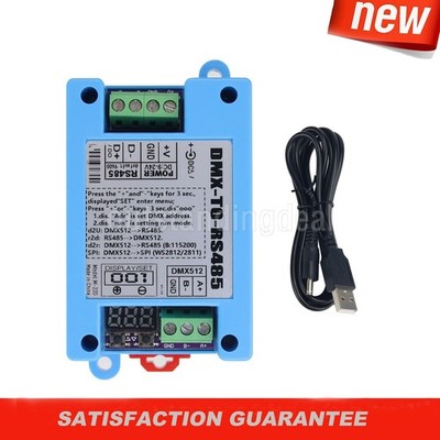 DMX to RS485 Controller DMX512 Controller Accessory for Stage Lighting os67