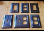Light Switch Plate & Electric Wall Outlet Plug Cover Bronze Allen & Roth