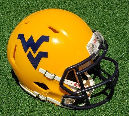 WEST VIRGINIA MOUNTAINEERS 2024 FOOTBALL MINI HELMET 4 OPTIONS - Picture 2 of 9