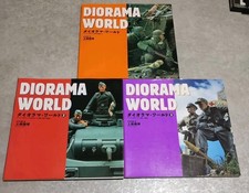 Armor Modeling Diorama World Masterpiece Collection 3 Books Masahiro Doi Japan