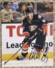 Rickard Rakell Signed Autographed 8x10 Photo PENGUINS 