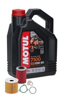 kmx24 ÖLwechsel Set Passt An KTM LC4 89-01 ÖLfilter/Microfilter+Motul 7100 10W60