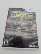 Teenage Mutant Ninja Turtles (Nintendo Wii, 2013) CIB