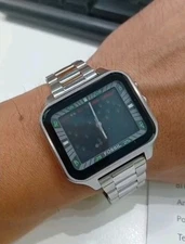 FOSSIL BIG TIC ATARI SPACE INVADERS - RARE RETRO GAME WATCH