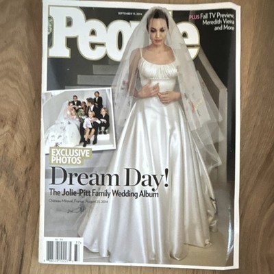 People Exclusive Photos Jolie-Pitt Family Wedding September 2014 Magazine