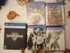 Lot 4 Kingdom Hearts III 3 Deluxe Edition ps4 Playstation 4 Pin Steelbook & More