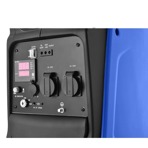 Gentrax 6.6KW 3.5KW 2.2KW 800W Inverter Generator Pure Sine Wave Petrol Camping - Picture 9 of 49