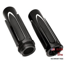 King FLH/T FLHX Hand Grips Shallow Cut for Harley Glide Road