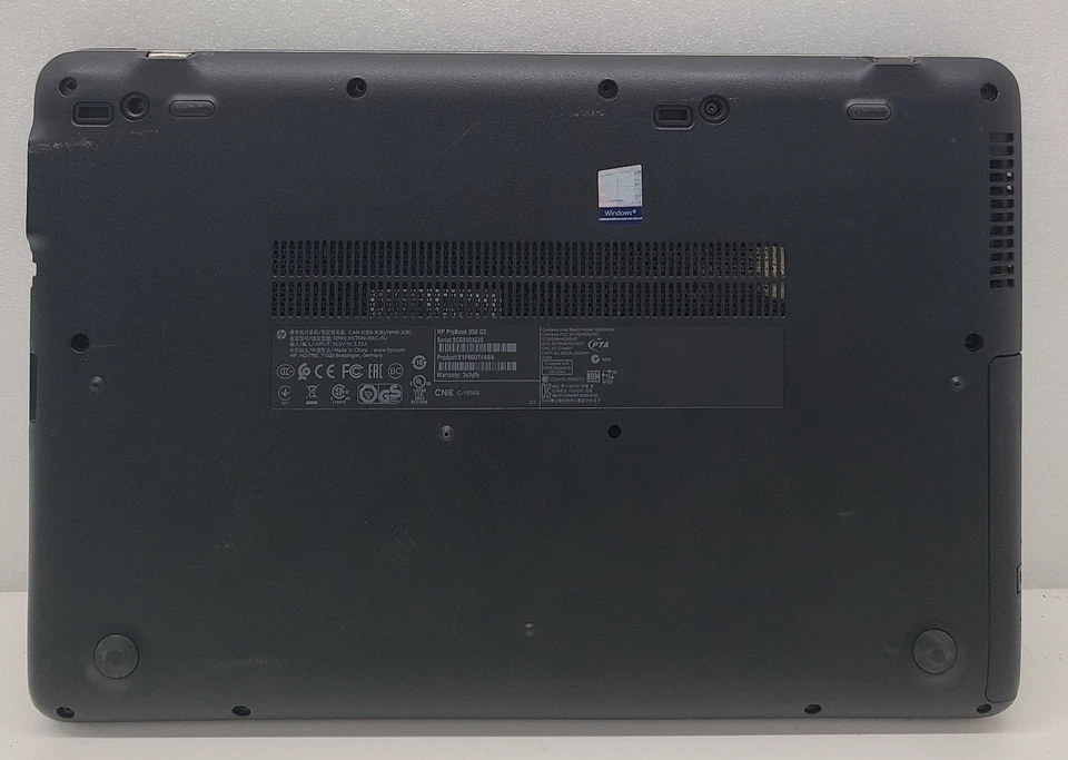 Notebook HP ProBook 650 G2 15,6" Intel i7 6ª Geração 4GB Ram SEM HD/OS/POTÊNCIA (FL) - Imagem 3 de 4